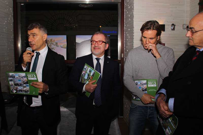 Alfonso Pecoraro Scanio, Roberto Maroni, Jimmy Ghione, Elio Lannutti Aracne editrice