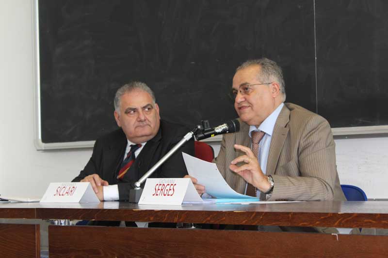 Giovanni Serges, Massimo Siclari Aracne editrice