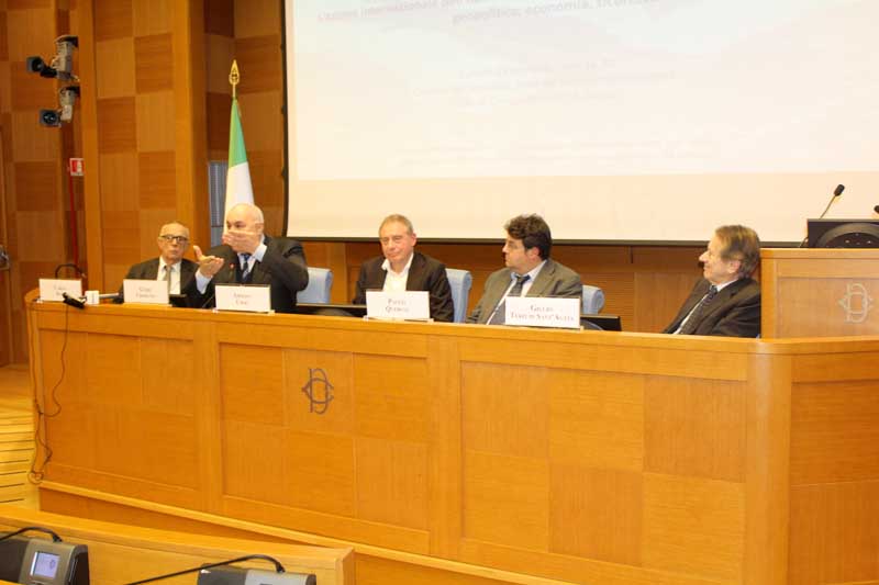 Carlo Jean, Guido Crosetto, Adolfo Urso, Paolo Quercia, Giulio Terzi di Sant’Agata Aracne editrice