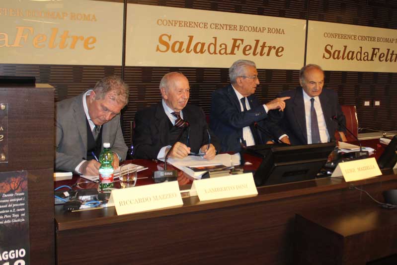Lamberto Dini, Antonio Marzano, Luigi Mazzella, Riccardo Mazzeo Aracne editrice