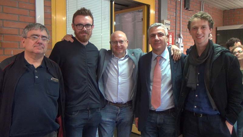 Andrea Lucchini, Gareth Tracey, Gioacchino Onorati, Francesco de Giovanni, Geoffrey Janssens Aracne editrice