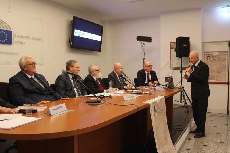 Mario Borghezio, Gilles Lebreton, Paolo Aureliano Becchi, Pier Paolo Saleri, Carmine Bennato Aracne editrice