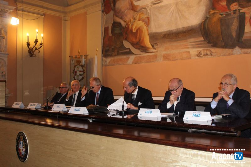 Giuseppe Cossiga, Tullio Del Sette, Ernesto Auci, Tito Lucrezio Rizzo, Ernesto Lupo, Gian Maria Fara - Aracne TV