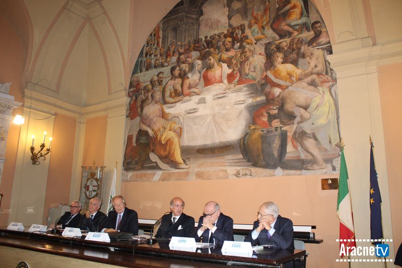 Giuseppe Cossiga, Tullio Del Sette, Ernesto Auci, Tito Lucrezio Rizzo, Ernesto Lupo, Gian Maria Fara - Aracne TV