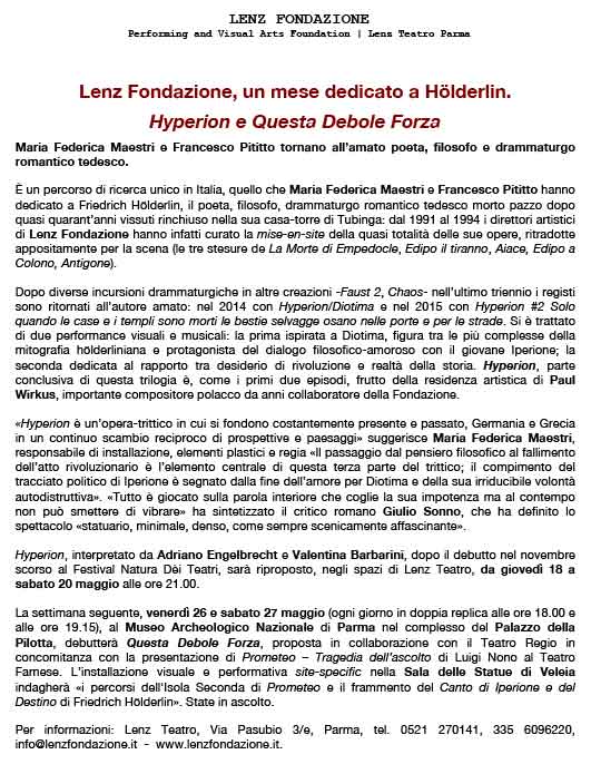Locandina evento EV3722