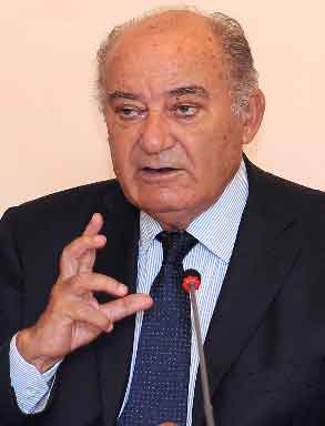 Fotografia di Giuseppe De Rita